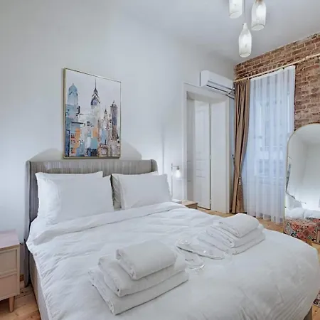 Apartman Spacious Rustic 2 Bedroom Few Steps From Galata Tower