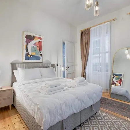 Spacious Rustic 2 Bedroom Few Steps From Galata Tower Apartamento